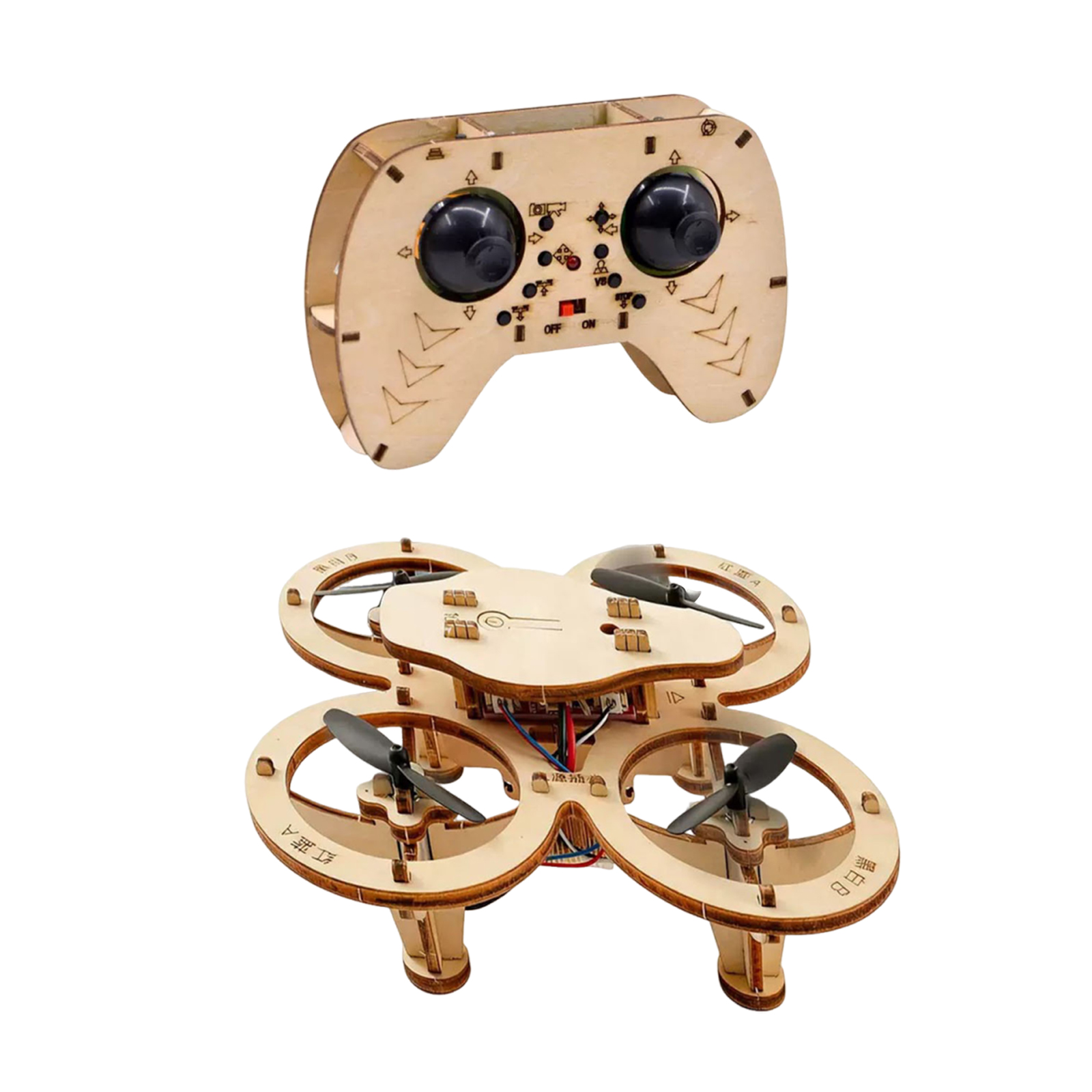 Natural Wood DIY Drone Model K - огляд і ціна Drone Battery Charger
