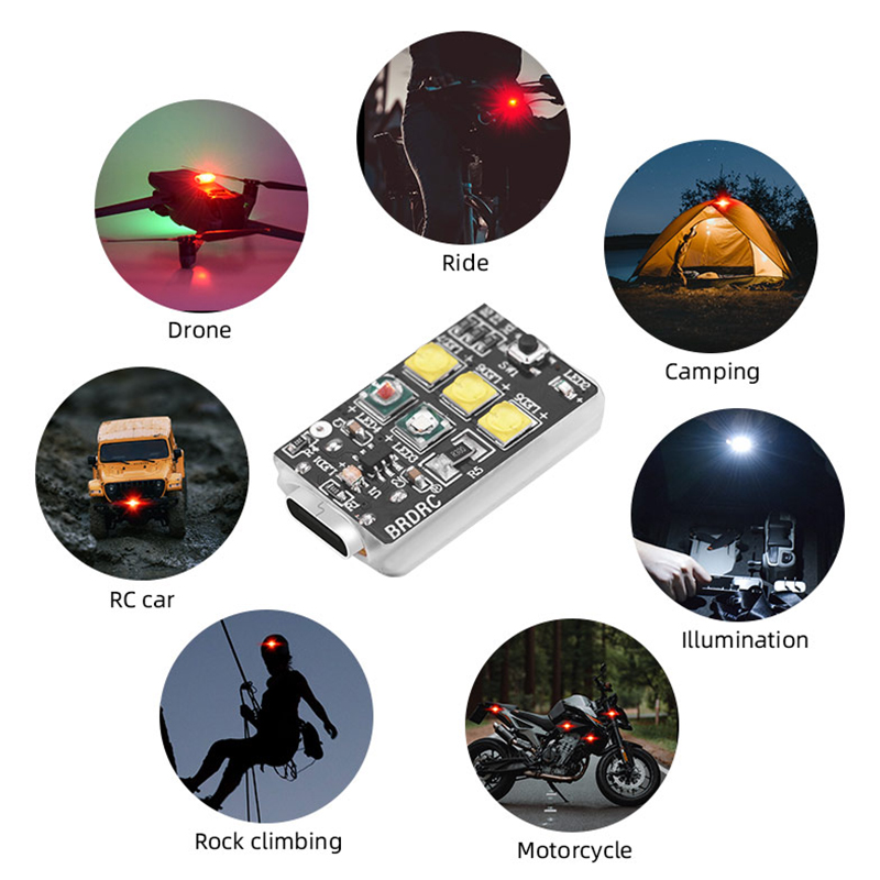 Mini Drone Strobe Light for DJ - огляд і ціна Drone Strobe Light