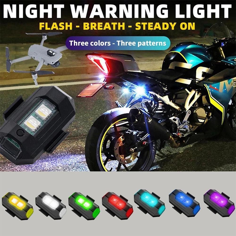 2PCS Mini LED Strobe Lights De - огляд і ціна Drone Strobe Light