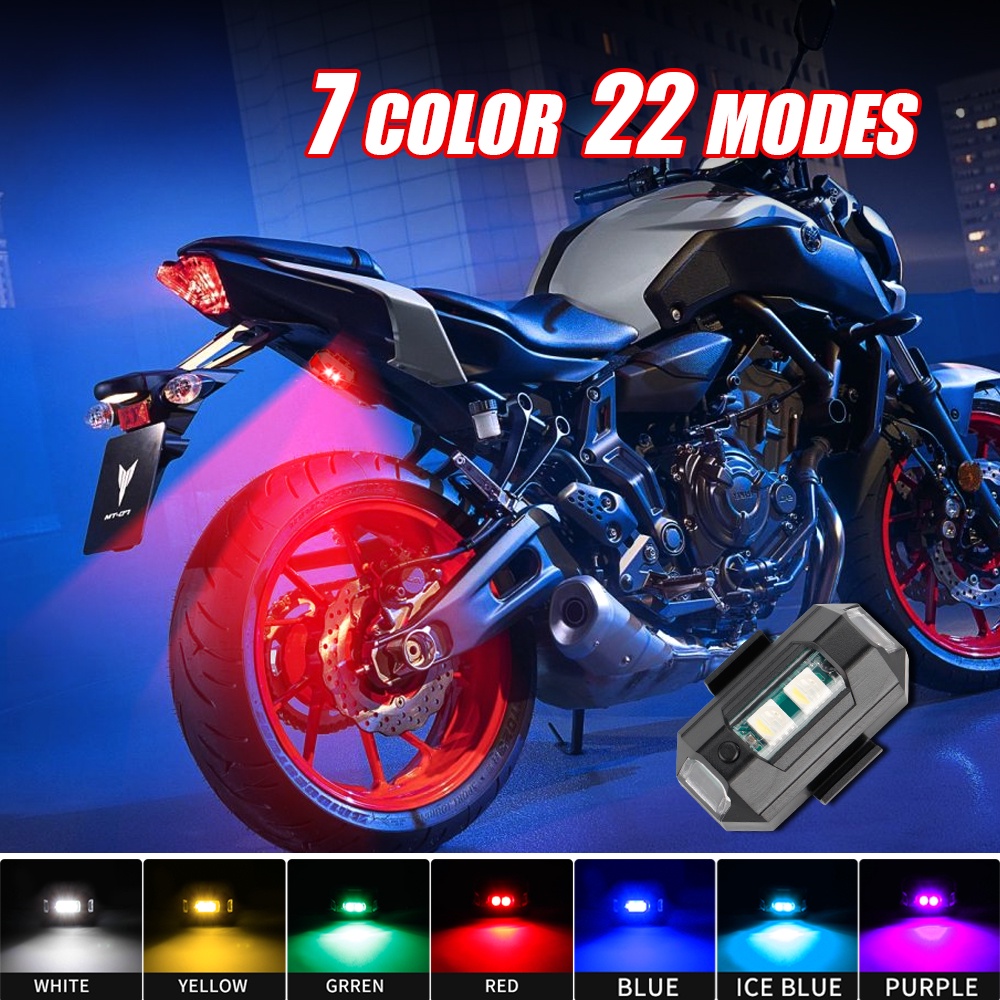 1PC 7 Color Mini USB Charging  - огляд і ціна Drone Strobe Light
